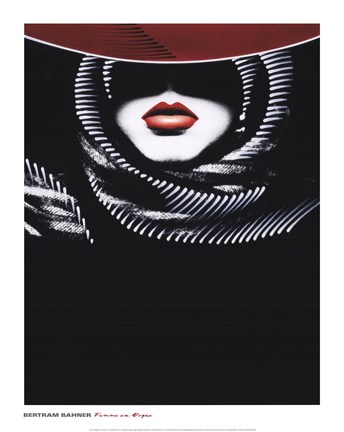 Framed Femme en Vogue II Print