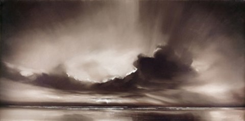 Framed Mono Sky Print