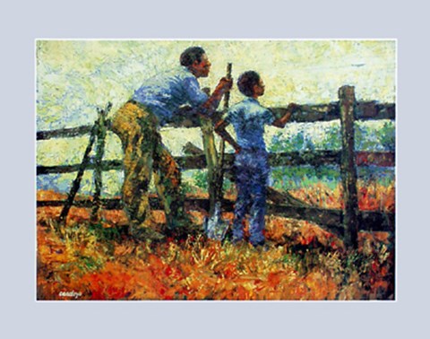 Framed Dreamers Print