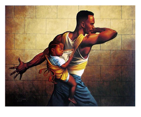 Framed Definition of a Man Print