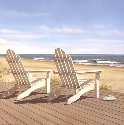 Framed Point East Print