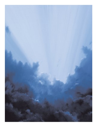 Framed Storm Breaking Print