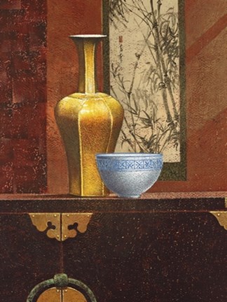 Framed Feng Shui I Print