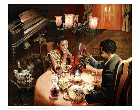 Framed Enchanted Evening Print