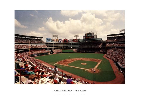 Framed Arlington, Texas Print