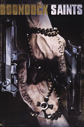 Framed Boondock Saints - Guns Print