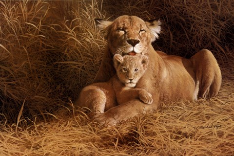 Framed Mother's Pride Print