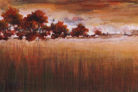 Framed Into the Woods Print