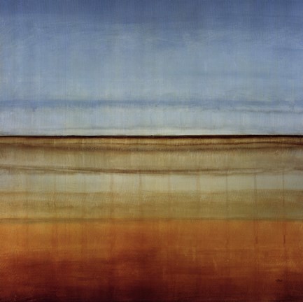 Framed Blue Foam I Print