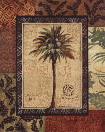 Framed Palmaceae I Print