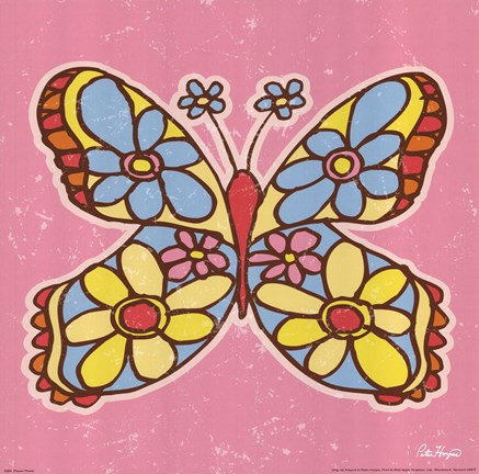 Framed Flower Power Print