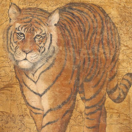 Framed Grand Tiger Print