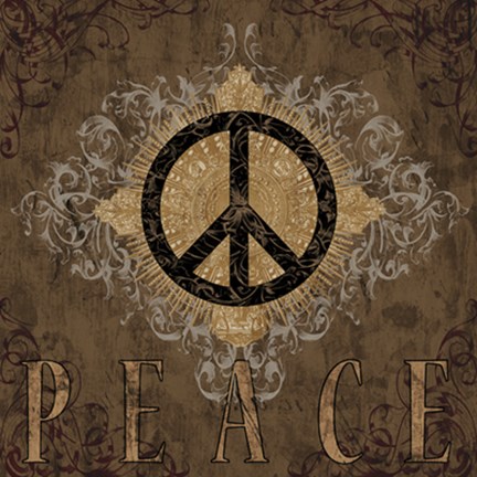 Framed Peace Print