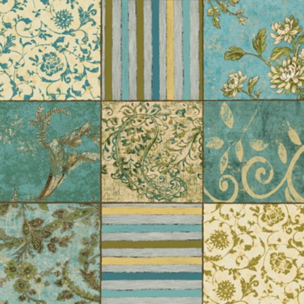 Framed Acqua Dreams I Print