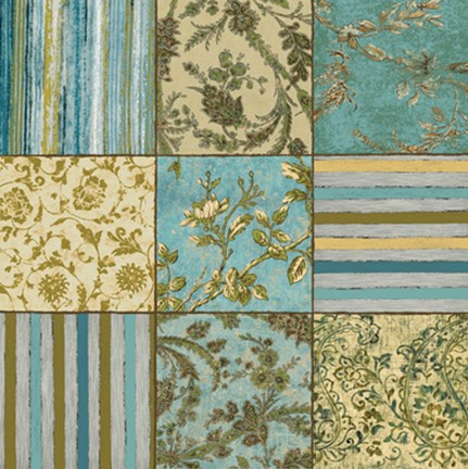 Framed Acqua Dreams II Print