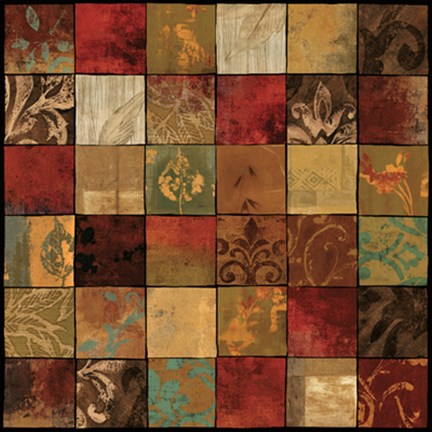 Framed Treasures I Print