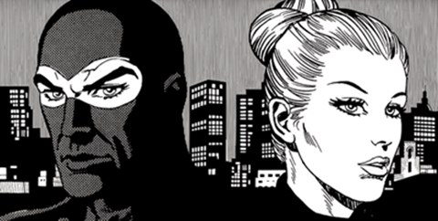 Framed Insieme (Diabolik &amp; Eva Kant) Print