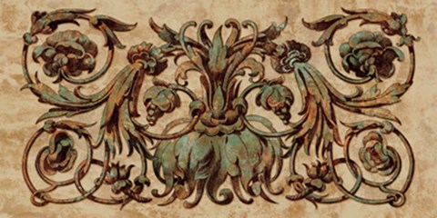 Framed Patina I Print