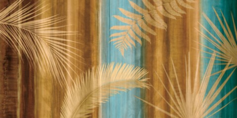 Framed Caribbean Palms Print