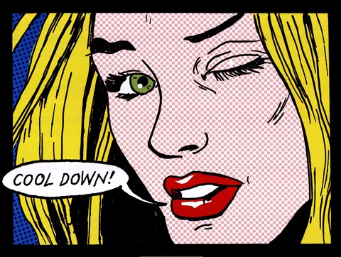 Framed Cool Down Print