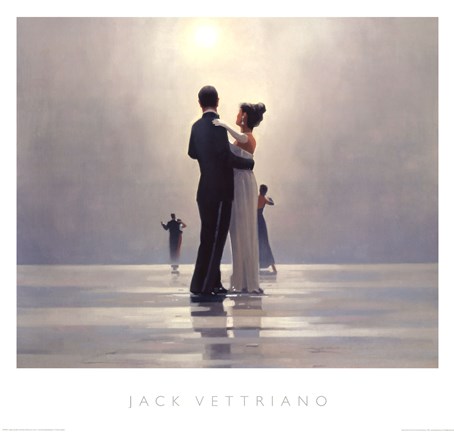 Framed Dance Me to the End of Love Print