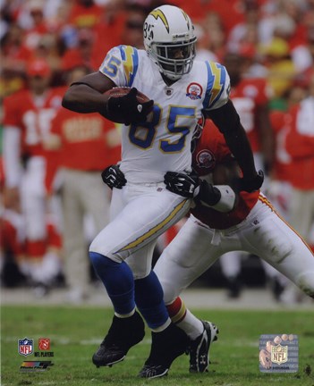 Framed Antonio Gates 2009 Action Print