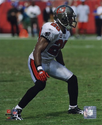 Framed Ronde Barber 2009 Action Print