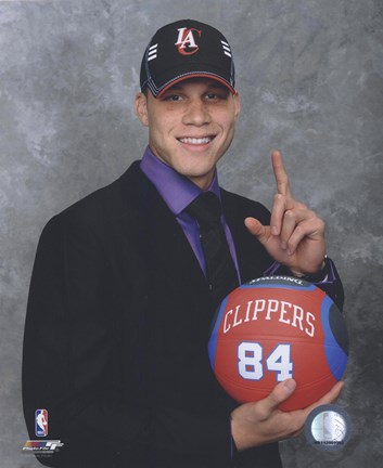 Framed Blake Griffin 2009 NBA Draft #1 Pick Print