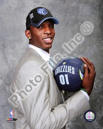Framed Hasheem Thabeet 2009 NBA Draft #2 Pick Print