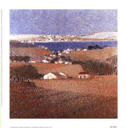 Framed Le Paille Doree Print