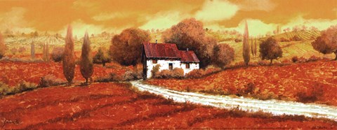 Framed Rosso Papavero Print