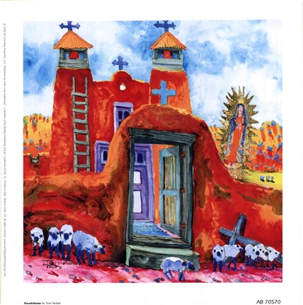 Framed Guadalupe Print