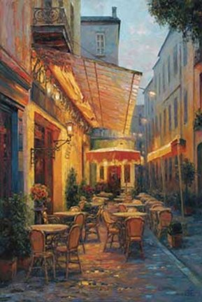 Framed Cafe Van Gogh, Arles France Print