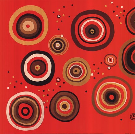 Framed Chocolate &amp; Cherries I Print