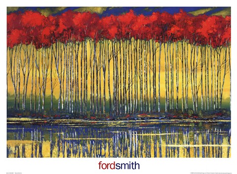 Framed Natural Optimist Print