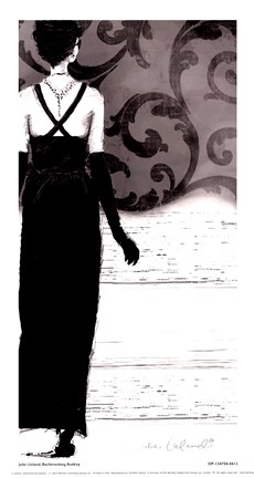 Framed Backtracking Audrey Print