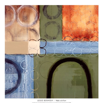 Framed Make a U-Turn Print