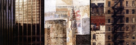 Framed Interconnections Series II Print