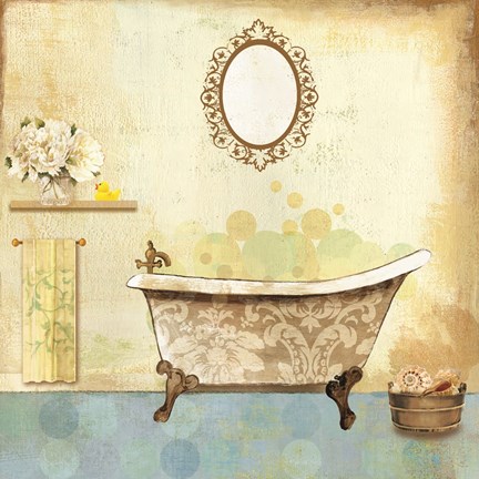Framed Salle De Bain I Print