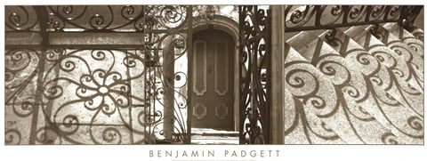 Framed Through The Gate I Print