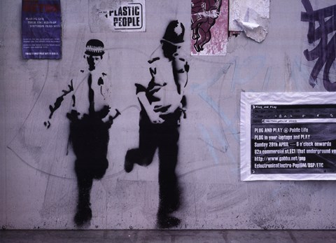 Framed Leg It! Print