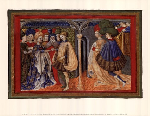 Framed Wedding Ceremony, (The Vatican Collection) Print