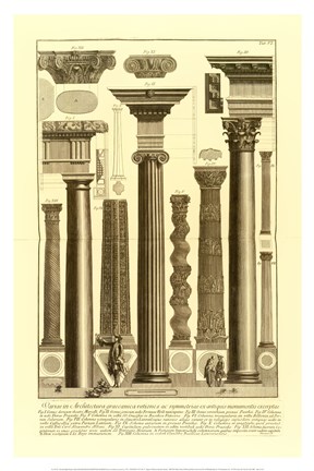 Framed Della Magnificienza ed Architcetura de Romani, (The Vatican Collection) Print
