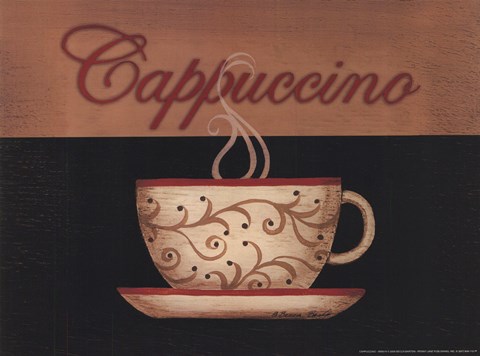 Framed Cappuccino Print