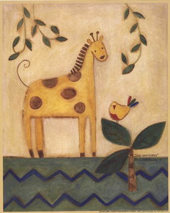 Framed Gus and Gabby Print