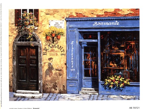 Framed Bramante Print