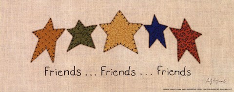 Framed Friends Forever Print