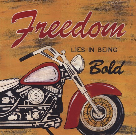 Framed Freedom Print