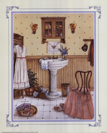 Framed Her Bathroom Print