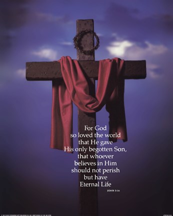 Framed Eternal Life Print